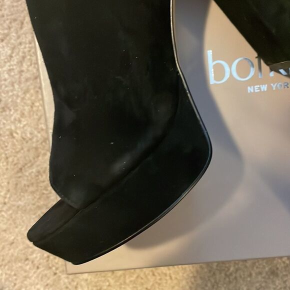 NWT Botkier Suede Black Heels(Jolene) - Picture 3 of 6